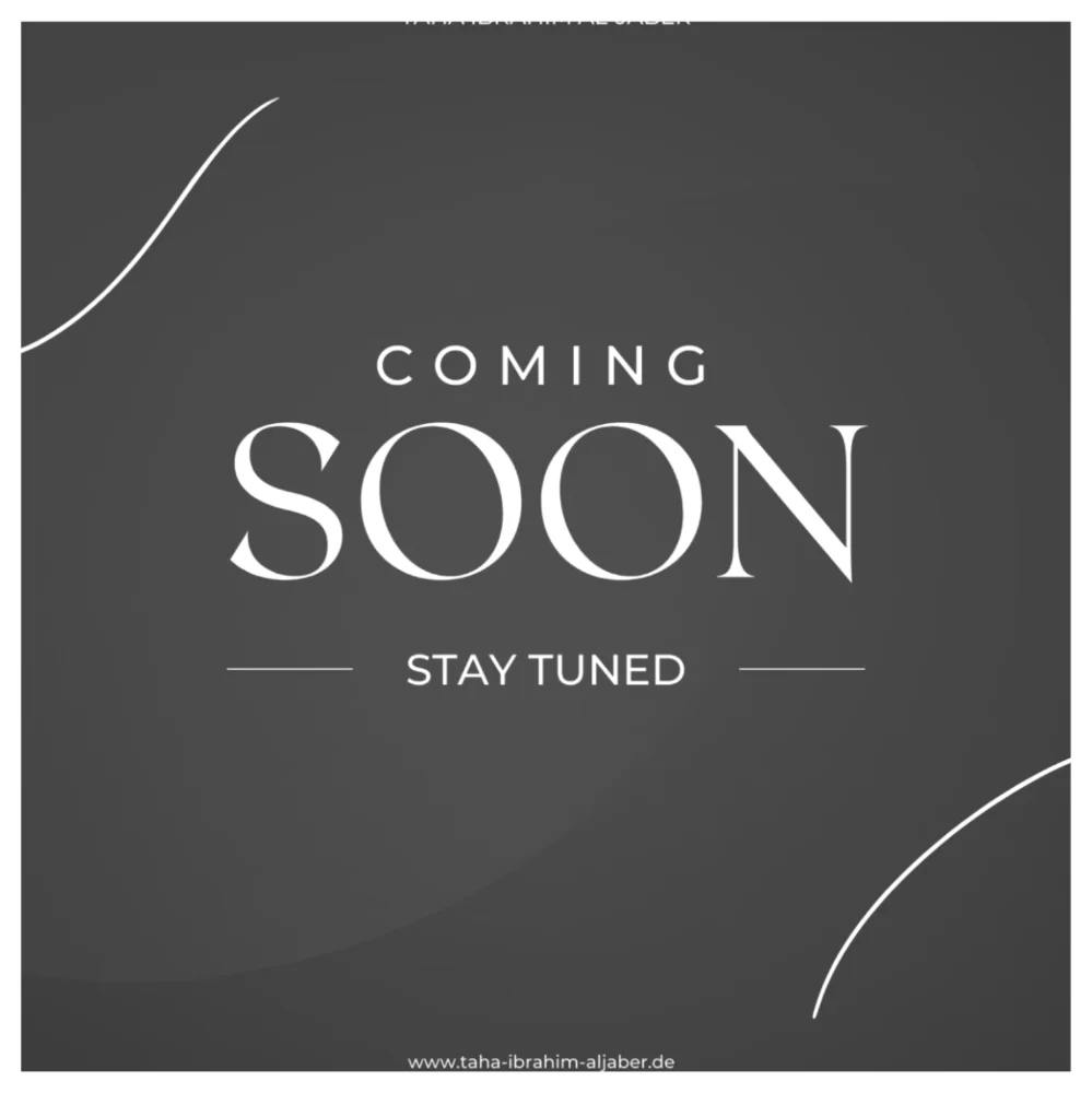 Flyer „Coming soon“